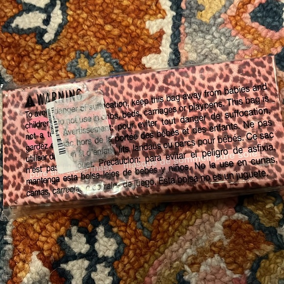 Slipsilk pink leopard Sadie sleep mask NEW - Picture 1 of 3